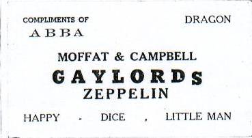 Almight Lords of Moffat and Campbell Gaylords