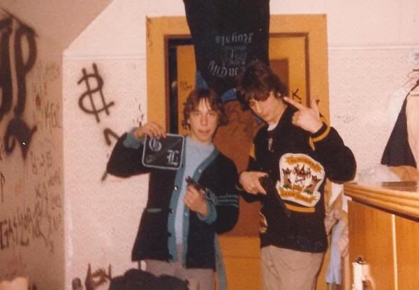 Left to right: Bear, Rocker, Ratt, the Kilbourn Park Gaylords in the 80s