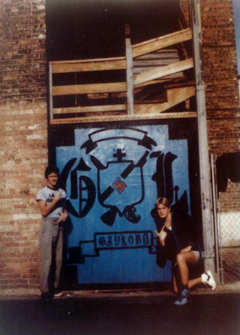 Lawndale and Altgeld mural from the 1980s