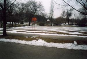 Sherman Park basketball court