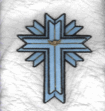 Cross of Gaylord Colors Black and Blue