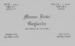 Gaylord | Lords of Manor Bowl